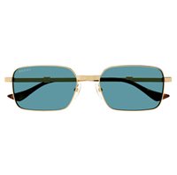 Lunettes de soleil Gucci Homme GG1495S003-GOLD-GOLD-BLUE56
